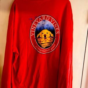 Vineyard Vines long sleeve tees and polo tee.